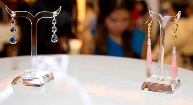 Shereen Shabnam Lila earrings