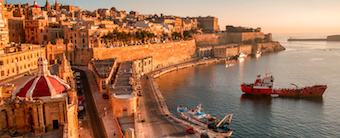 Valetta at early morning