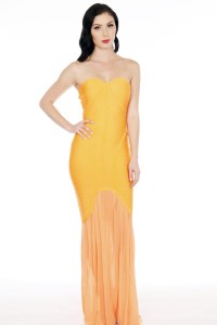 k2534-90% Polyester, 10% Spandex-orange